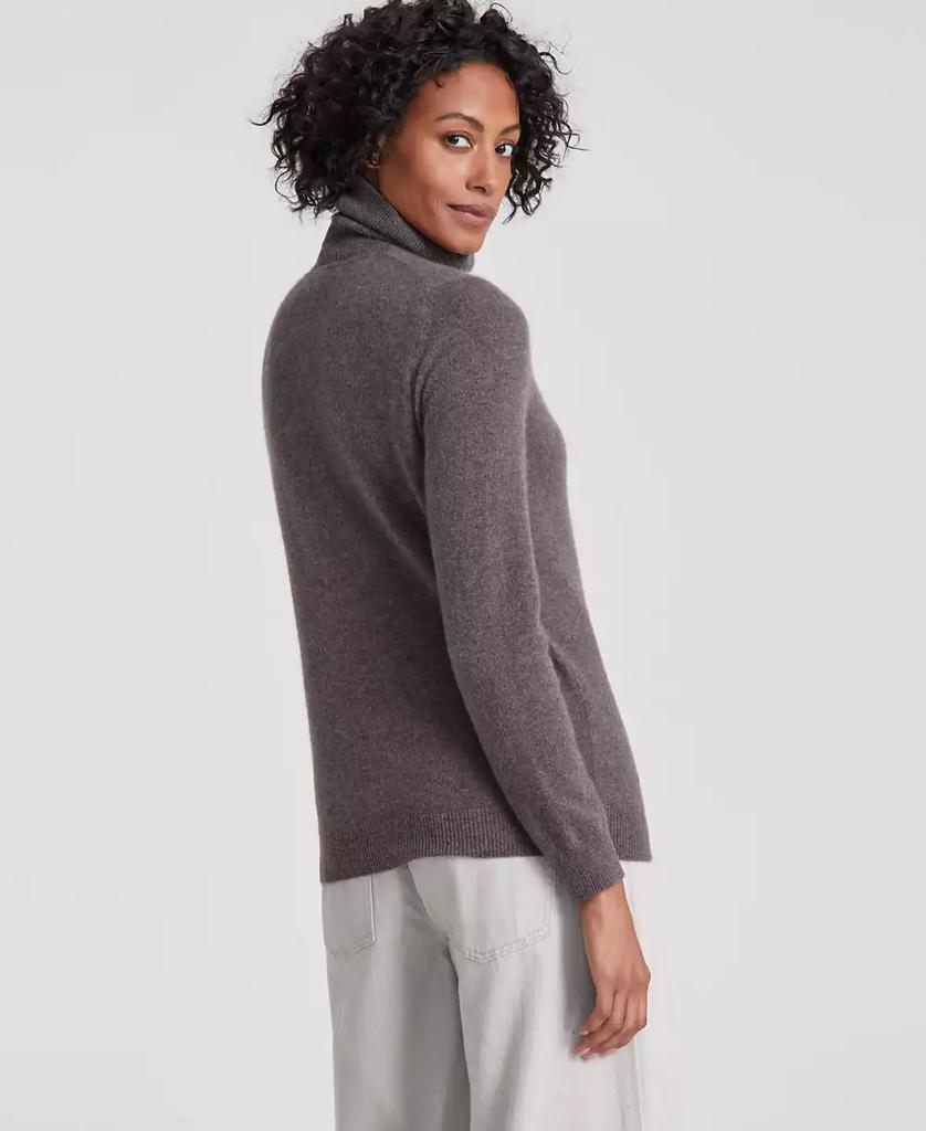 Charter Club 100% Cashmere Women's Turtleneck Sweater, Created for Macy's