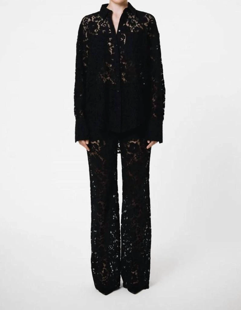 Sans Faff Sans Faff - London Lace Oversized Dress Shirt 1