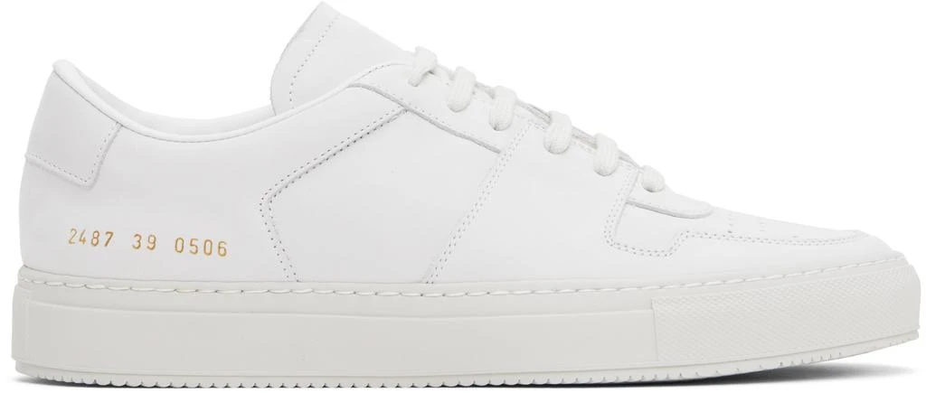 Common Projects White Decades Sneakers 1