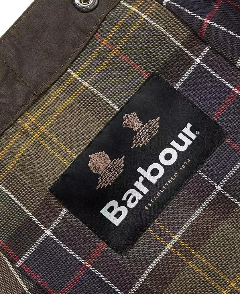 Barbour Men's Classic Waxed Cotton Oversized Hood 4