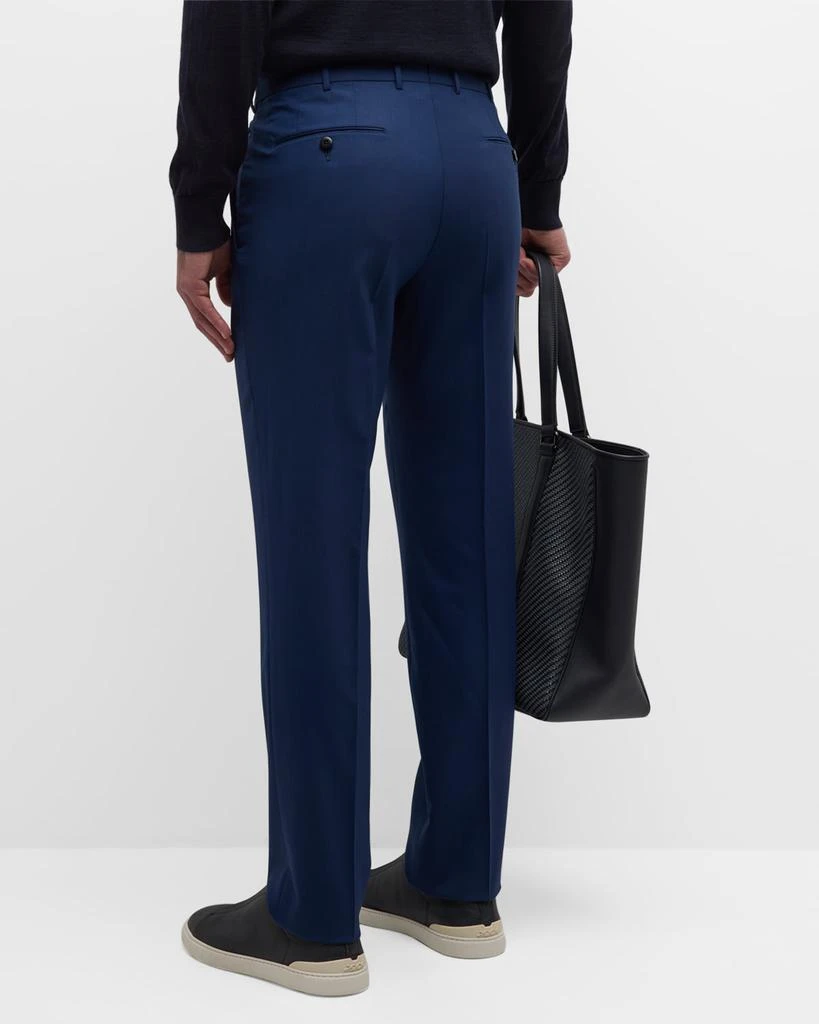 Zegna Men's High Performance Wool Pants 3