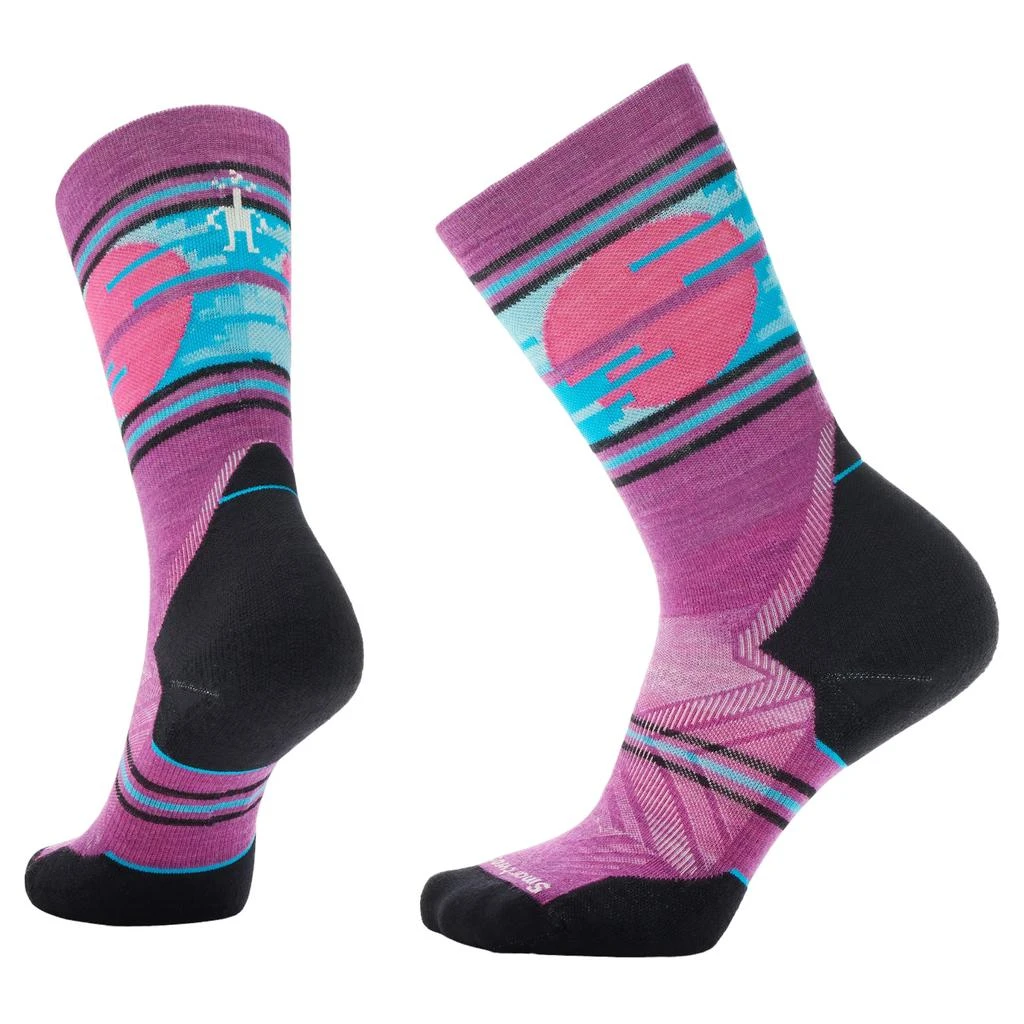 SmartWool Smartwool Trail Run Targeted Cushion Sunset Trail Crew Sock - Women
s 1