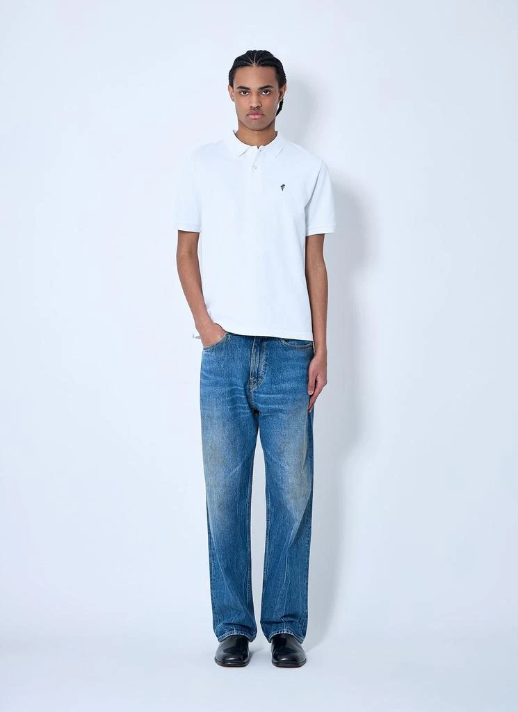 Noah Noah Pique Knit Polo Shirt 2