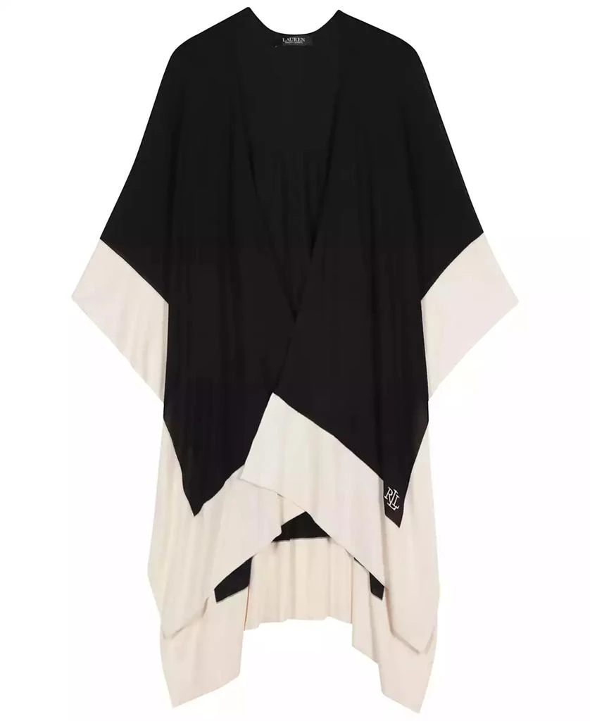 Ralph Lauren Tissue Weight Ruana Wrap