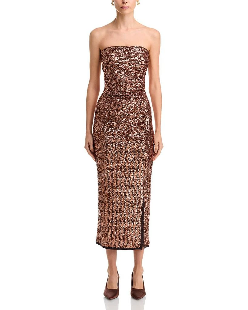 Chiara Boni Cigliafy Paillette Midi Dress 7