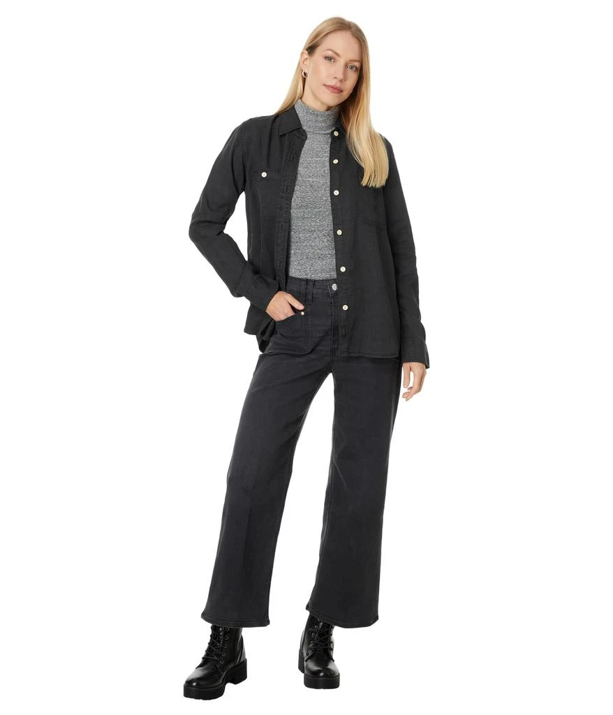 Faherty Tried and True Chambray Shirt 4