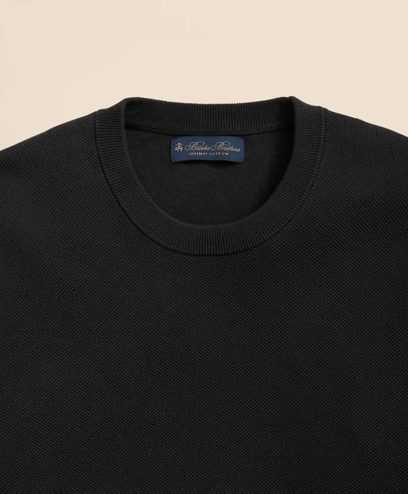 Brooks Brothers Supima® Cotton Pique Crewneck Sweater 2