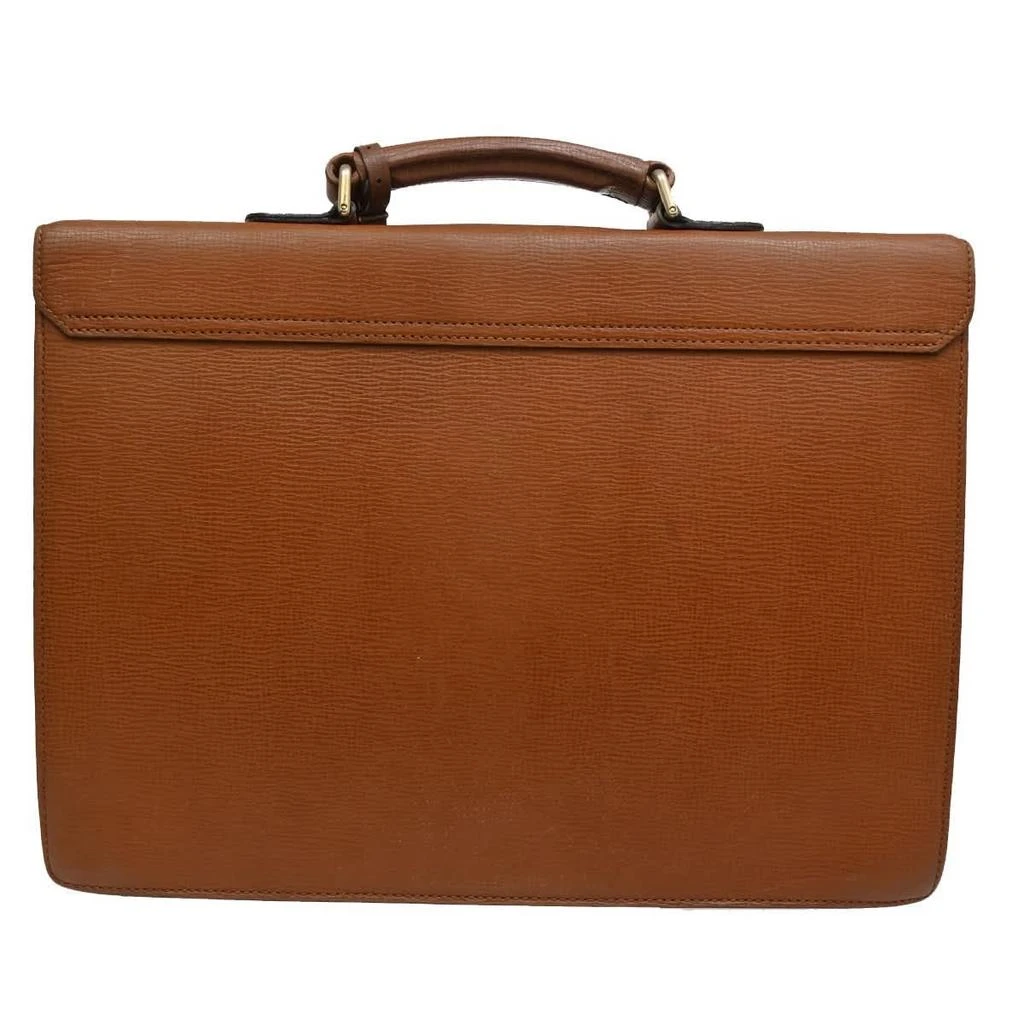 Burberry Dk88 Briefcase Bag Leather Leather Briefcase Bag (Pre-Owned) 2