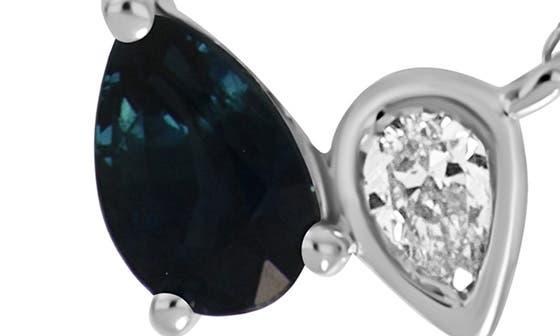 Bony Levy El Mar Diamond & Sapphire Pendant Necklace