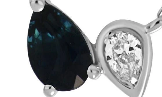 Bony Levy El Mar Diamond & Sapphire Pendant Necklace 2