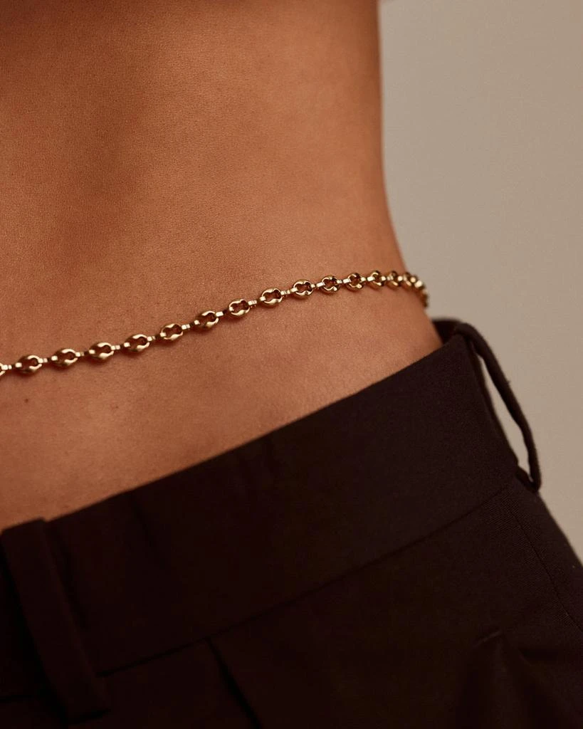 Luv AJ The Violante Belly Chain- Silver 1
