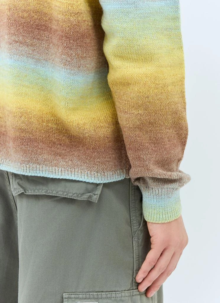 Awake NY Ombre Polo Collar Sweater 6