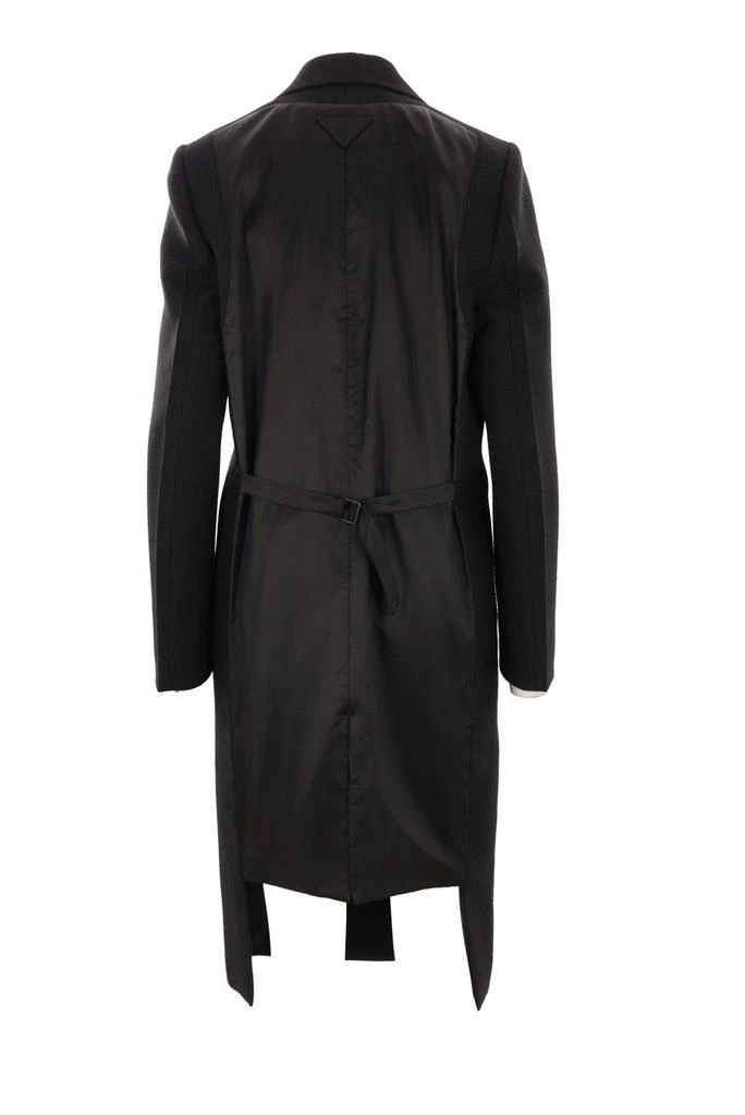 Prada Prada Double-Breasted Long Coat 2