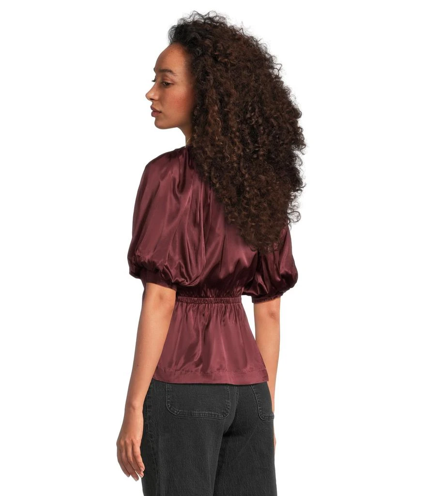 Madewell Kathleen Top- Unitedtex Stretch Satin 3
