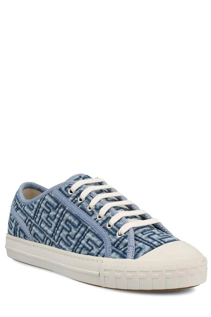 Fendi Fendi Domino Denim Low-Top Sneakers 2