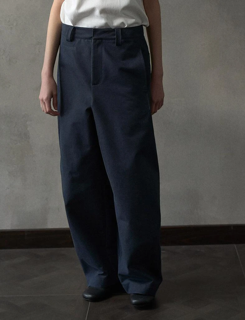 Pixie Market Navy Wide Leg Pants 4