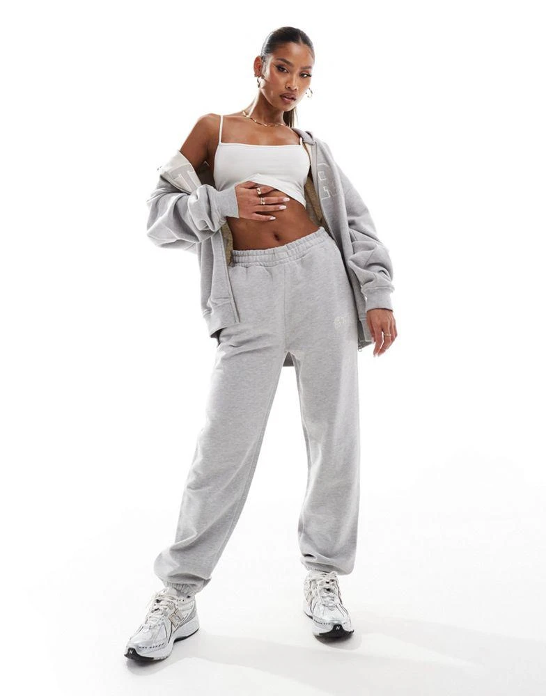 The Couture Club The Couture Club co-ord joggers in grey 1