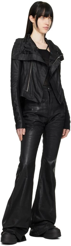 Rick Owens Black Hollywood Bolan Bootcut Jeans 4