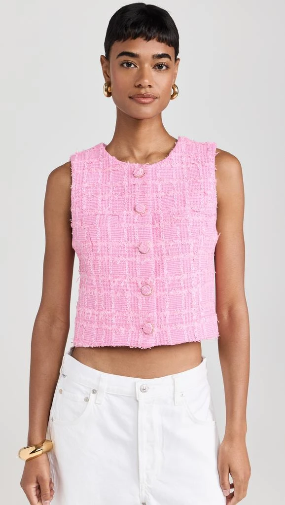 endless rose Tweed Shirt Vest 6