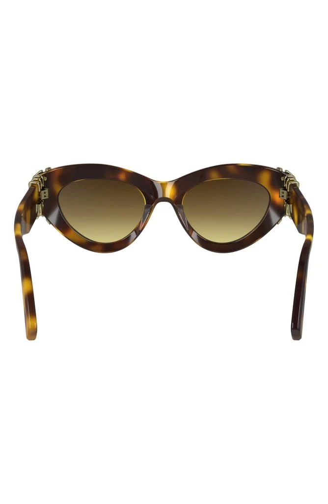 Lanvin 50mm Melodie Rectangle Sunglasses 4