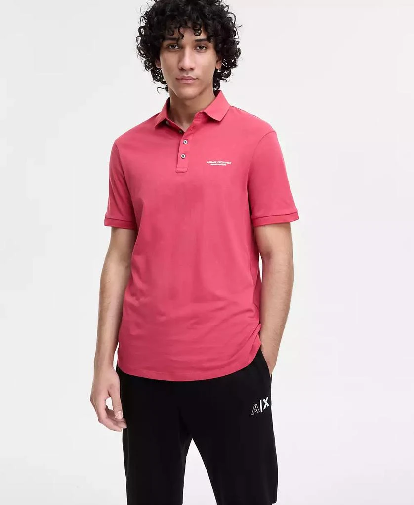Armani Exchange Men's Logo Polo Shirt 1