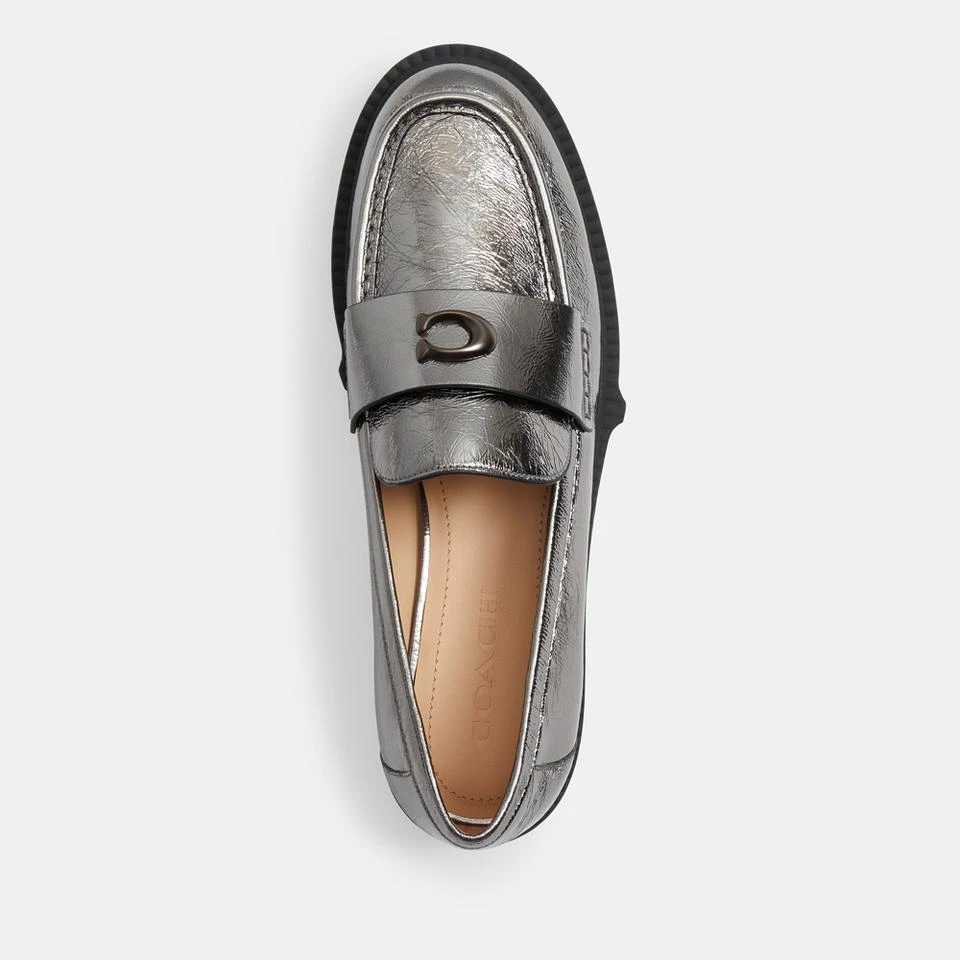 Coach COACH WOMEN'S LEAH LEATHER LOAFERS 3