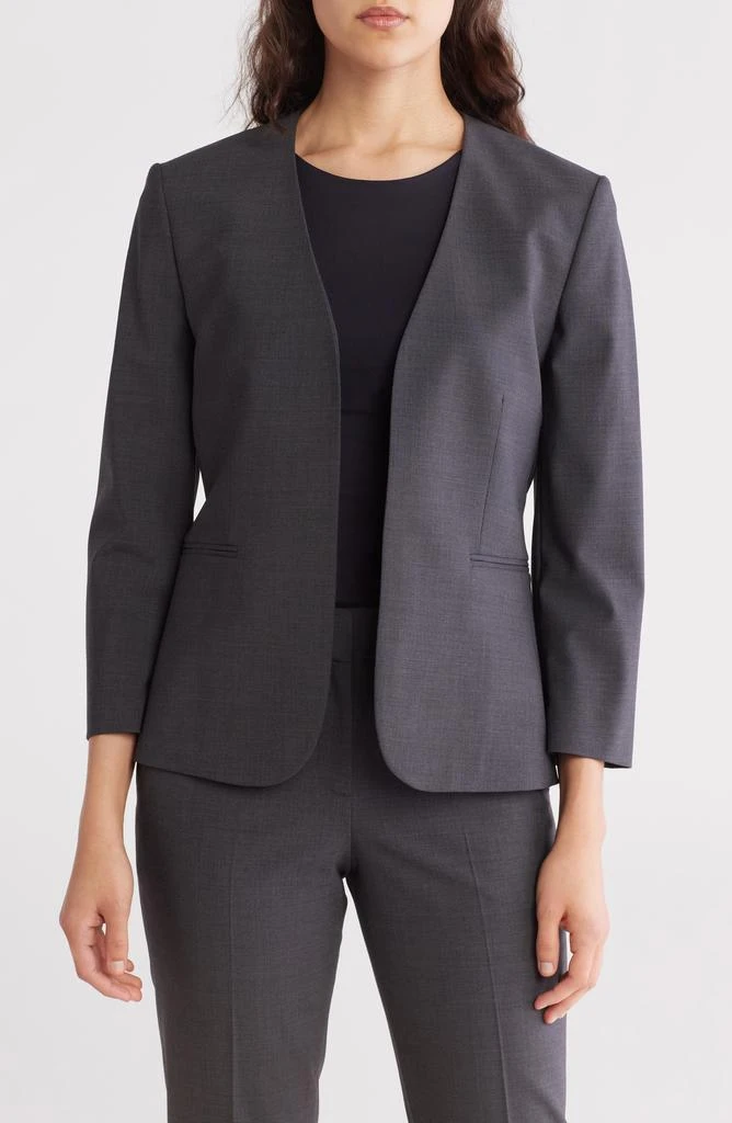 Theory Lindrayia Stretch Wool Blazer Jacket