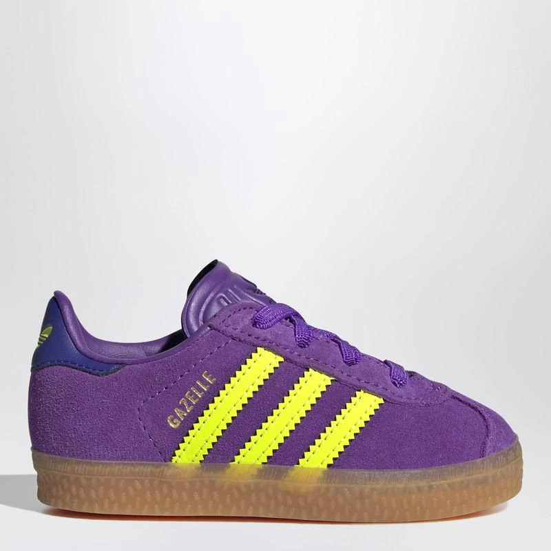 Adidas Gazelle Active Purple/Solar Yellow Sneaker with elasticated laces 1