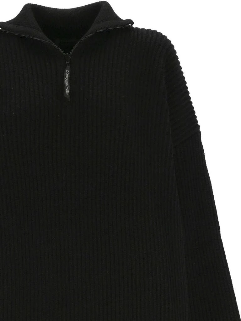 Balenciaga Balenciaga Half-Zip High Neck Poncho 3