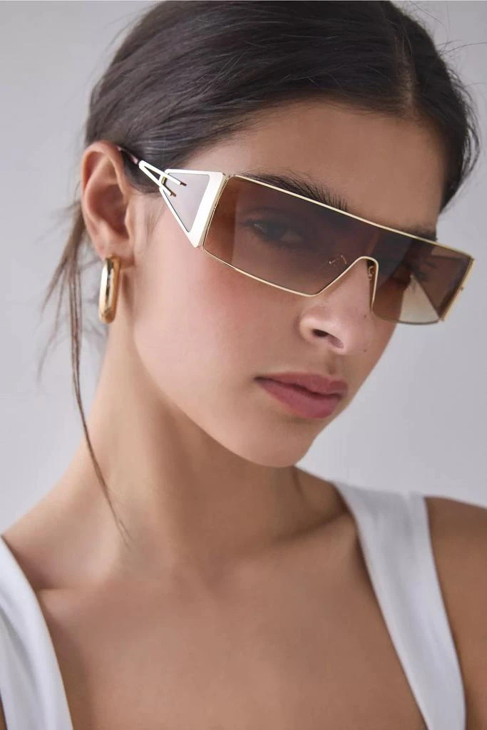 Fifth & Ninth Fifth & Ninth Paloma Oversized Shield Sunglasses 1