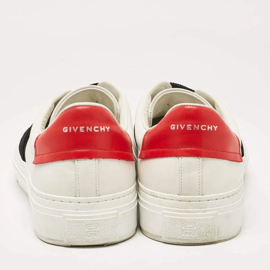 Givenchy Givenchy White Leather Urban Street Low Top Sneakers Size 43.5 5