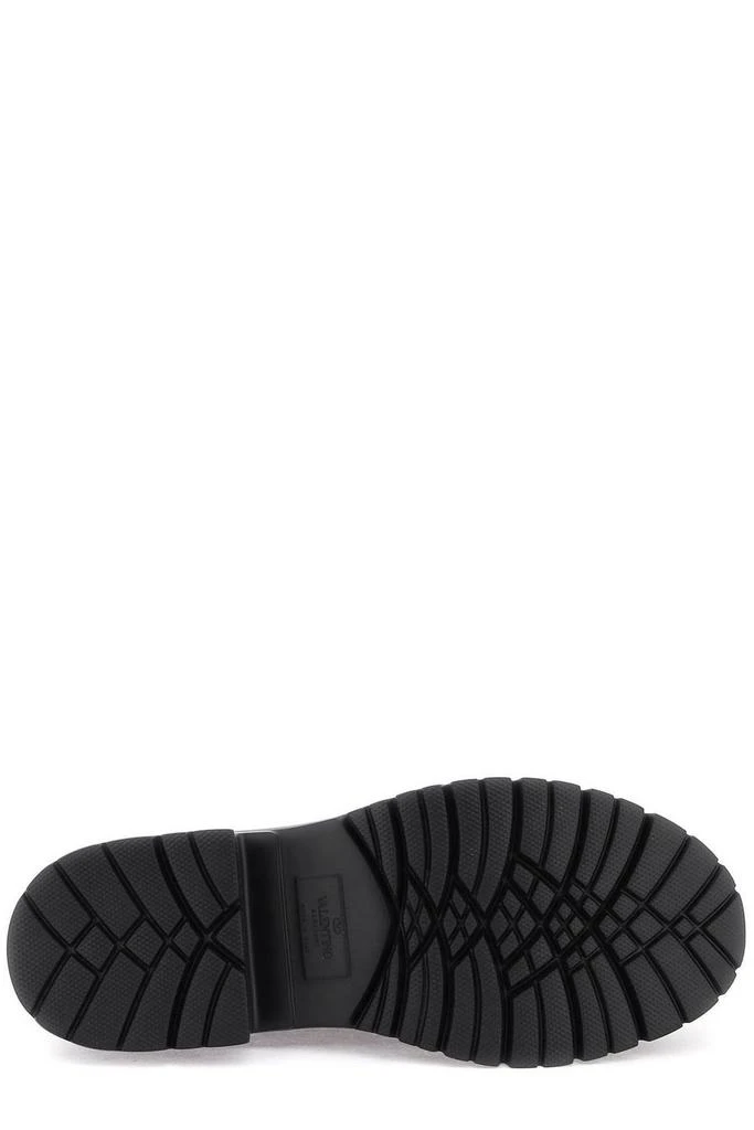 Valentino Valentino Garavani M-Way Rockstud Round Toe Derby Shoes 4