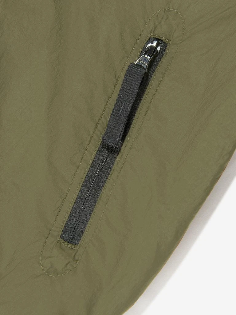 Stone Island Junior Stone Island Boys Wind and Water Resistant Jacket in Green 4