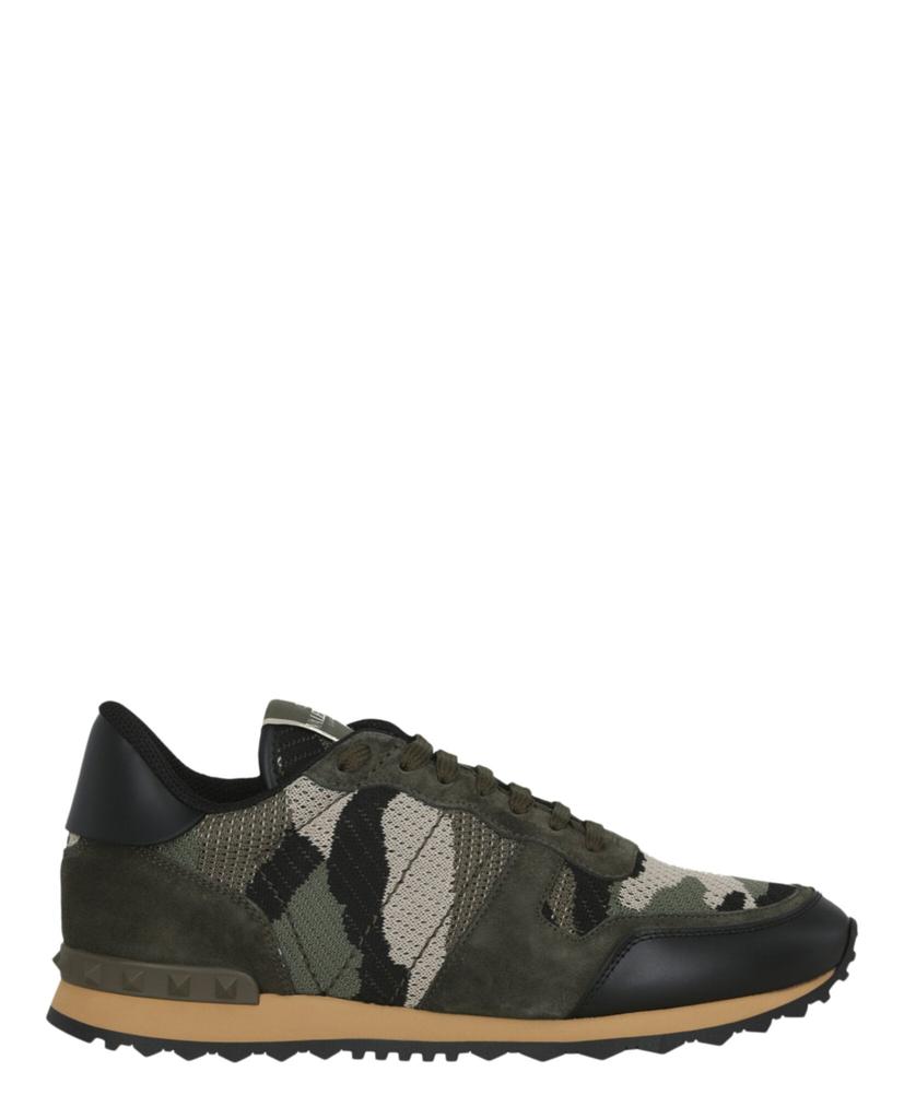 Valentino Camouflage Rockrunner Sneakers