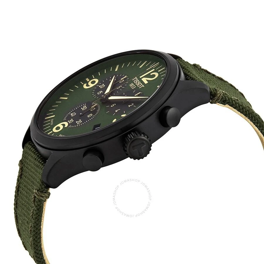 Tissot Chrono XL Quartz Green Dial Men's Watch T116.617.37.097.00 2