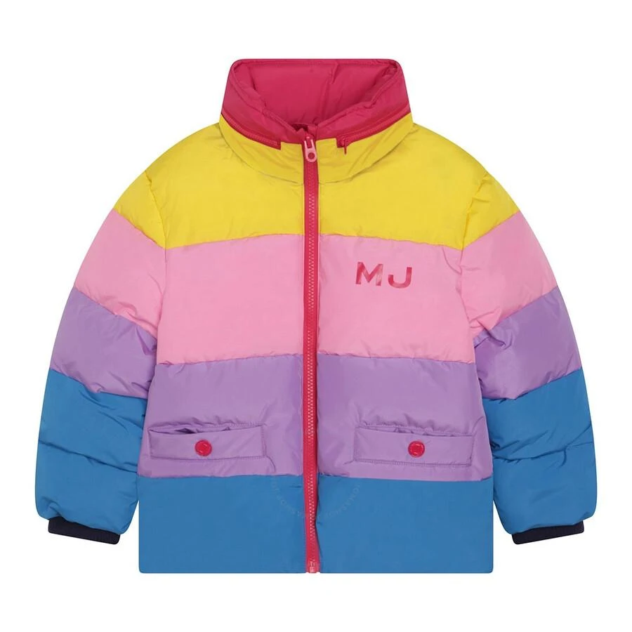 Marc Jacobs Girls Colour-Block Puffer Jacket 1