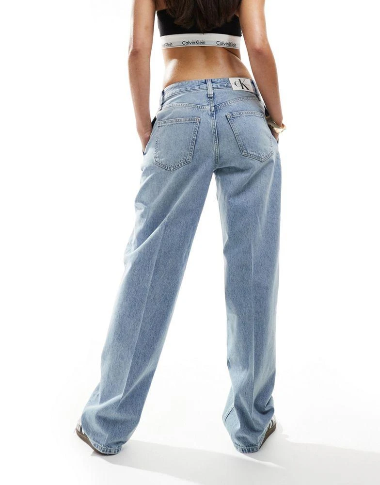 Calvin Klein Calvin Klein Jeans 90s straight jeans in light wash 3