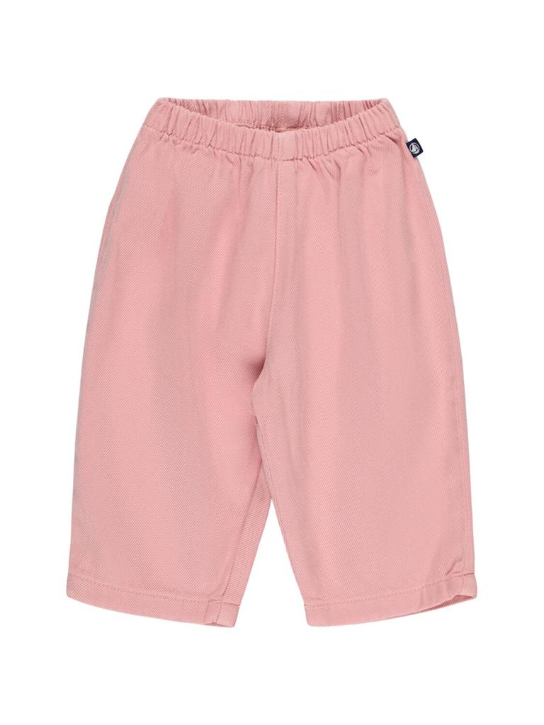 PETIT BATEAU Cotton Blend Gabardine Pants