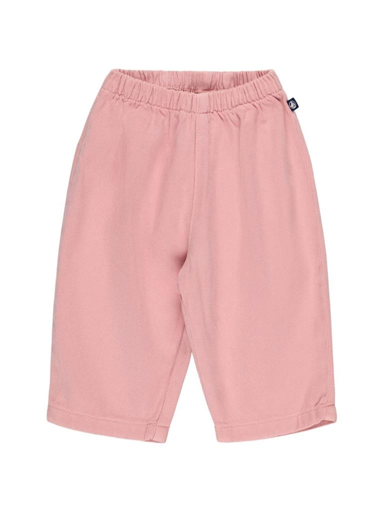 PETIT BATEAU Cotton Blend Gabardine Pants 1
