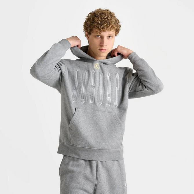 Jordan Men's Jordan Core '84 Gel Graphic Fleece Pullover Hoodie 7