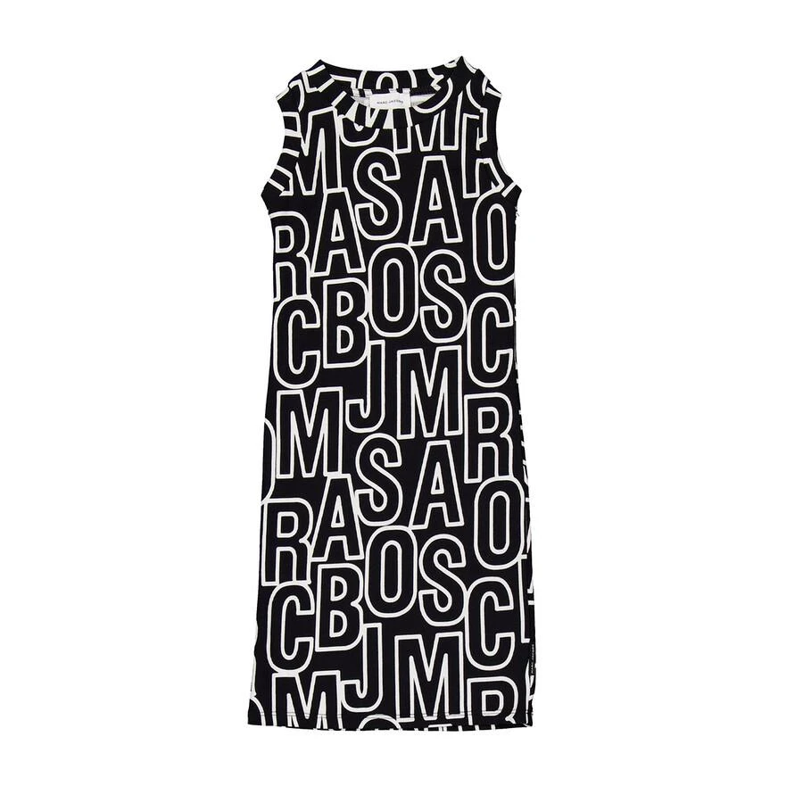 Marc Jacobs Girls Logo-Embellished Cotton Dress