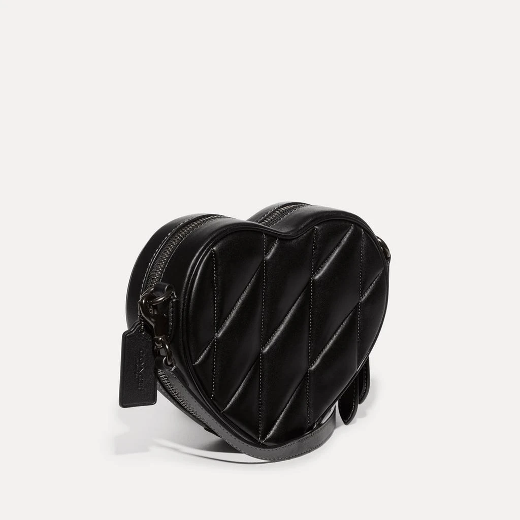 Coach Quilted Heart Leather Crossbody Bag 2