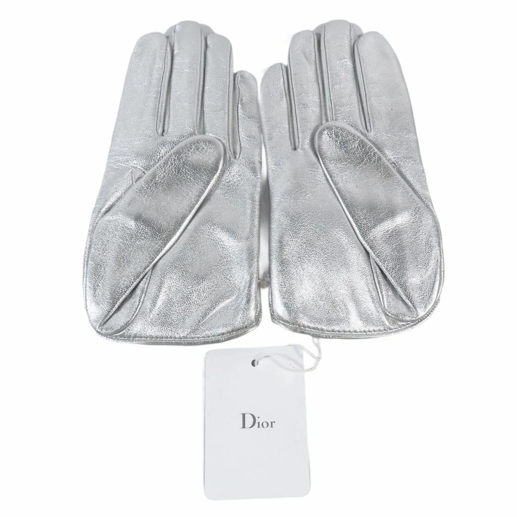 Dior Leather Warm Gloves (Pre-Owned) 2