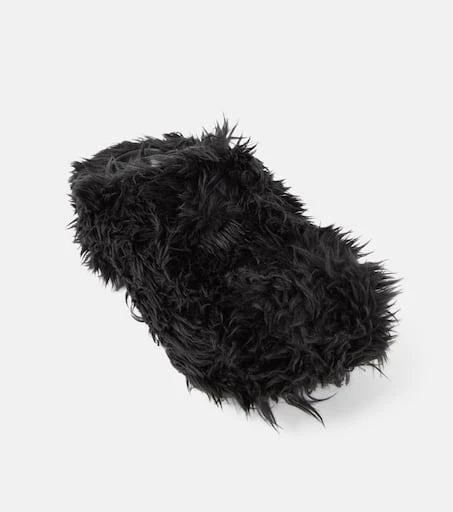 Balenciaga x Crocs faux fur slides 6