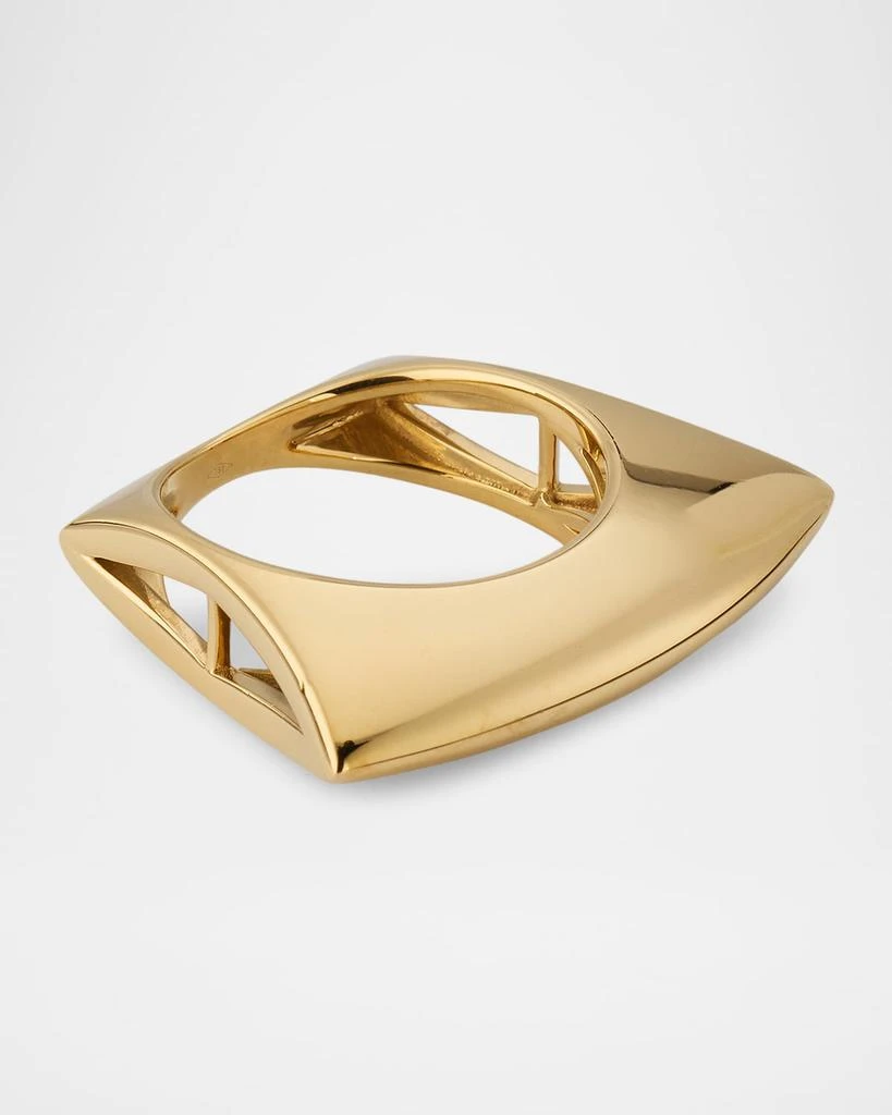 Dries Criel 18K Yellow Gold Lotus Ring 3