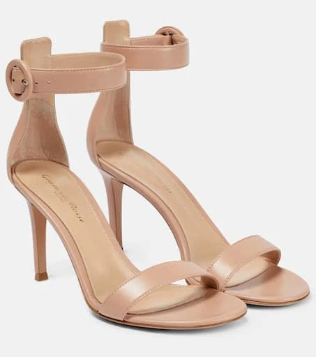 Gianvito Rossi Portofino 85 leather sandals 1