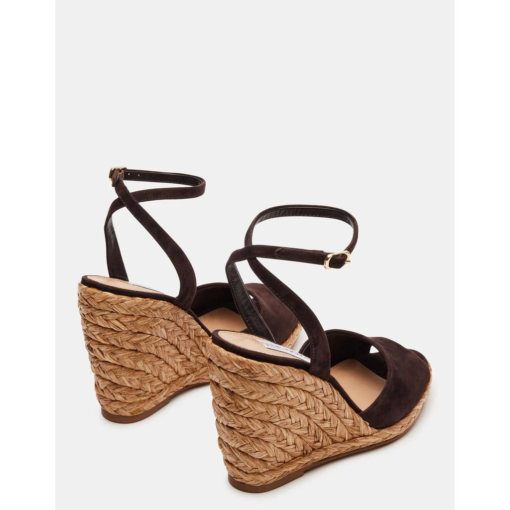 Steve Madden Impress Chocolate Brown Suede 5