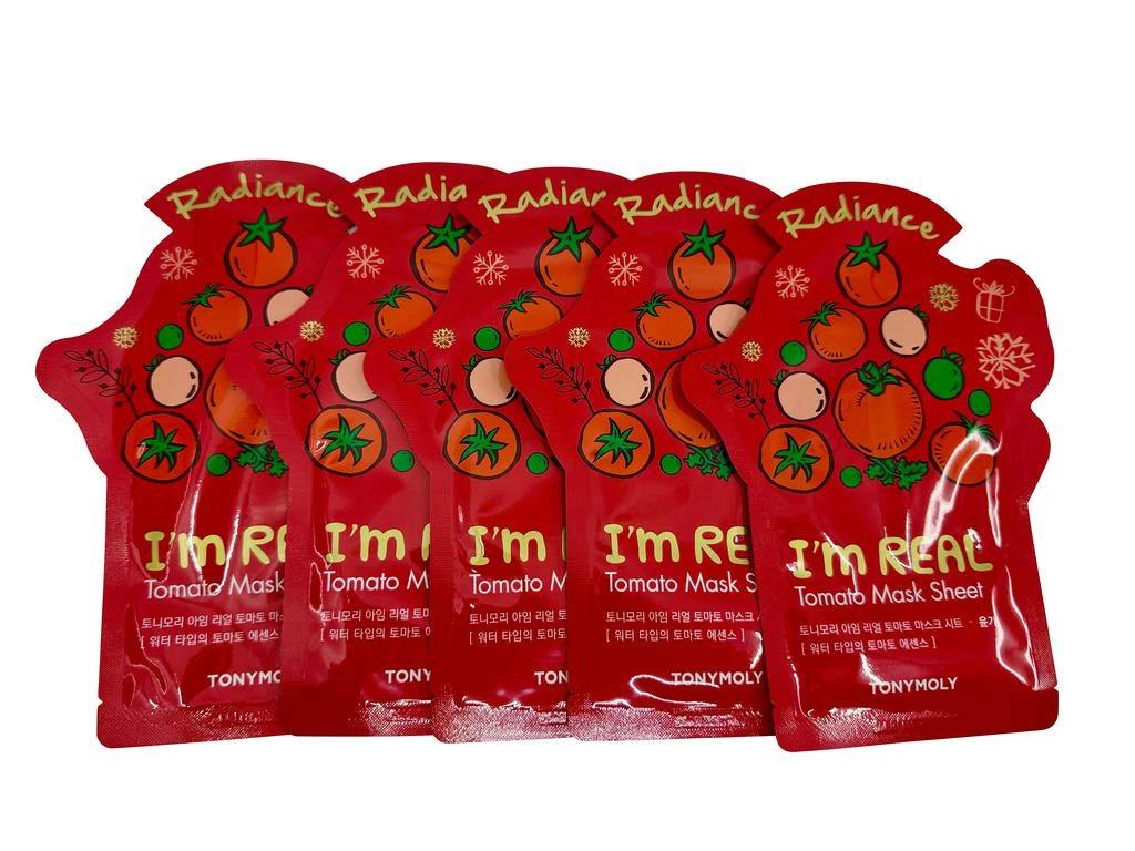 TONYMOLY Tomato Radiance Mask Sheet Set of 5