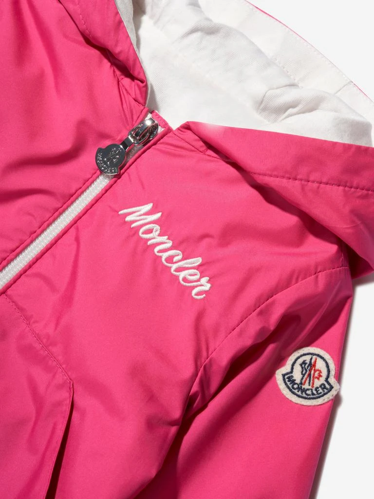 Moncler Moncler Enfant Baby Girls Down Padded Evanthe Jacket in Pink 3