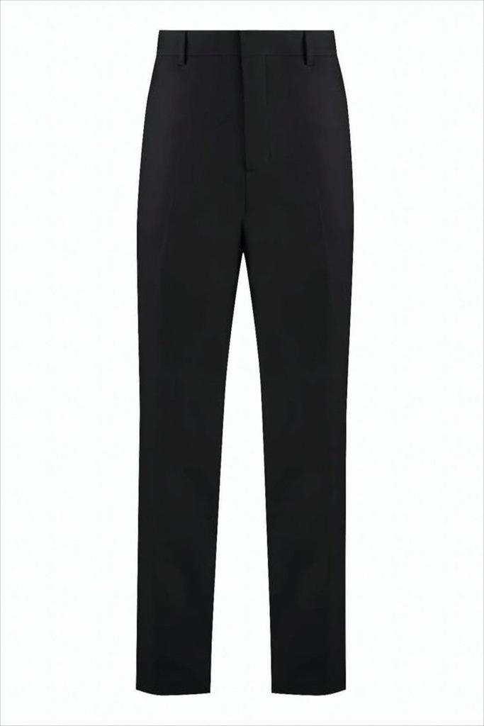 AMI Tailored Straight-Leg Suit Pants In Smooth Wool